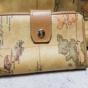 ALVIERO MARTINI 1A CLASSE Geo Nat Bifold Wallet